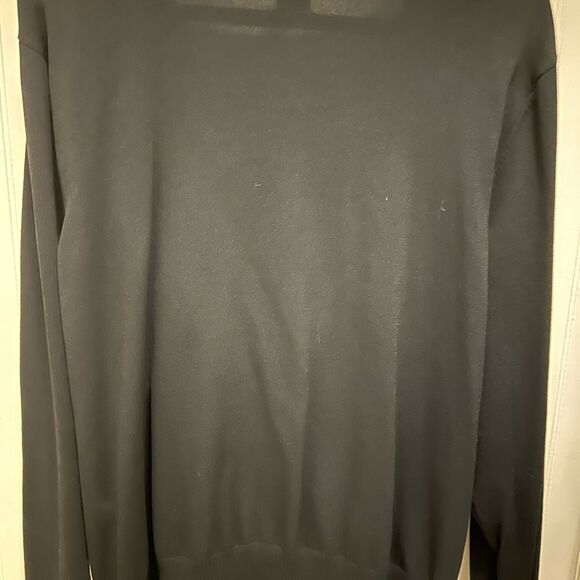 Talbot's Classic Black Button-Up Cardigan - Size 3X - Picture 2 of 4